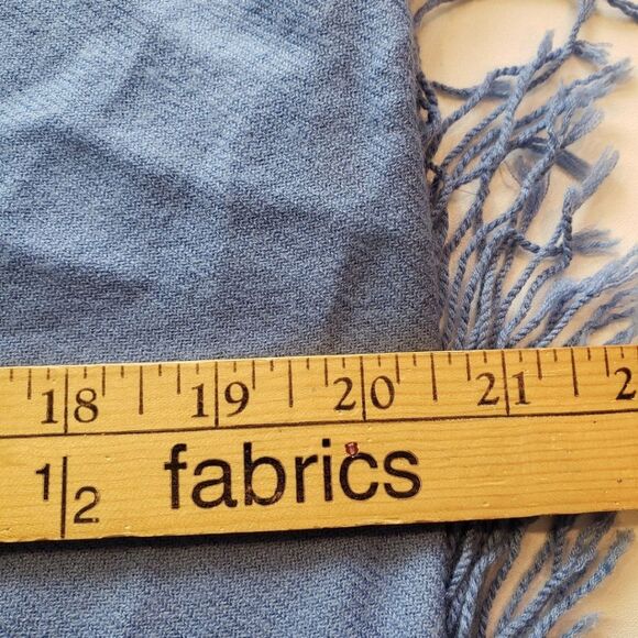 Light Blue Pashmina - Picture 5 of 6